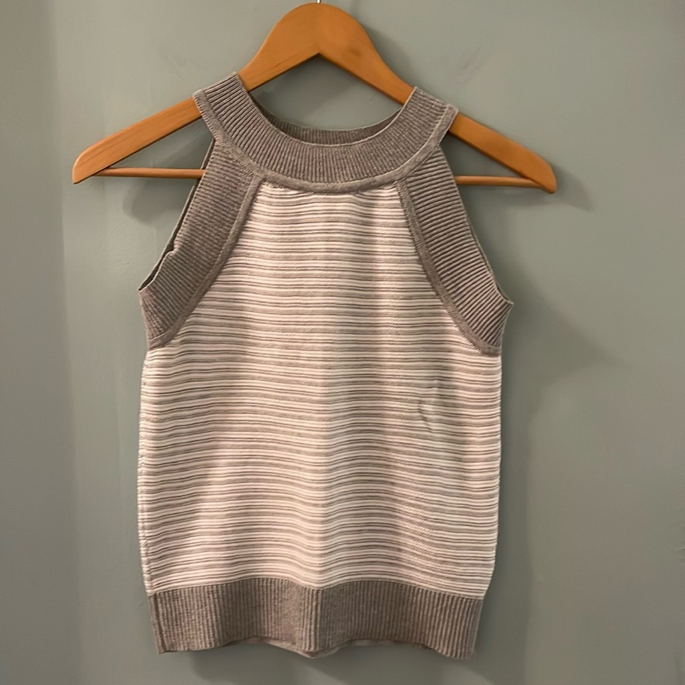 Indigenous Sleeveless Cotton Knit Top - XS